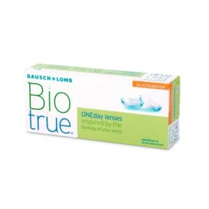 Bausch & Lomb Biotrue ONEday For Astigmatism Toric Daily Disposable Contact Lens (30 Lens Pack) – SMCL10