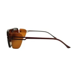 Brown Gradient Full Rimmed Rectangle Assorted 82193 Sunglass – SMSG33