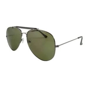 Gunmetal Green G-15 Full Rimmed Aviator Assorted G-10 Sunglass – SMSG55