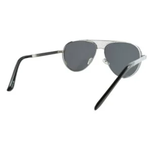 Silver Black Full Rimmed Aviator Assorted 97014 Sunglass – SMSG69