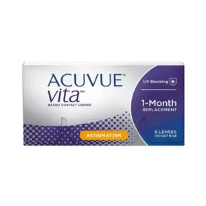 Johnson & Johnson ACUVUE VITA For Astigmatism Toric Monthly Disposable Contact Lens (6 Lens Pack) – SMCL24