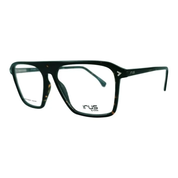 Irus Brown Rectangle Eyeglass