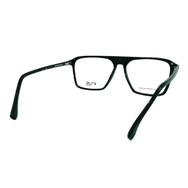 Irus Brown Rectangle Eyeglass