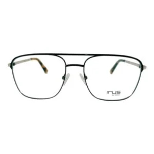 Black Golden Full Rimmed Square Irus 2176 C1 Eyeglass – SMEG3